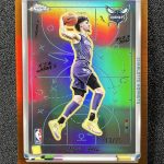 2025-26 Topps Chrome LaMelo Ball X's & Whoa's Orange Refractor /25