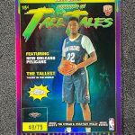 2025-26 Topps Chrome Derik Queen Tall Tales Purple Refractor Rookie RC /75