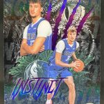 2025-26 Topps Chrome Cooper Flagg Instinct RC Purple Refractor #/75 Mavericks