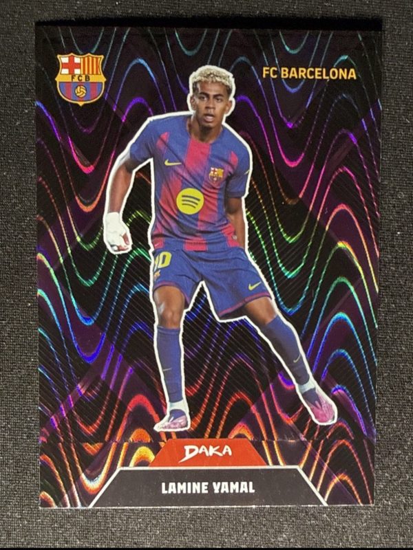 2025 Daka FC Barcelona Lamine Yamal #SR-5 Purple Lava /175
