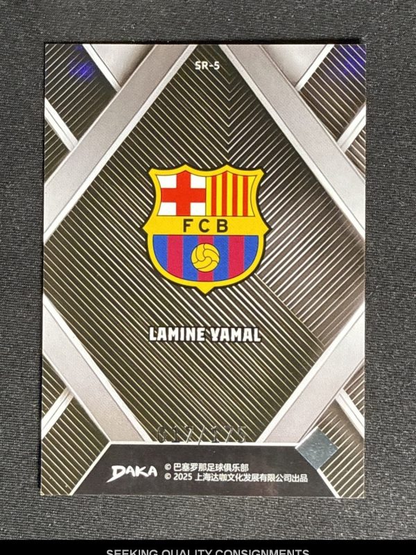 2025 Daka FC Barcelona Lamine Yamal #SR-5 Purple Lava /175