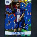 2022-23 Topps Chrome Uefa Lionel Messi Joga Bonito Refractor SP