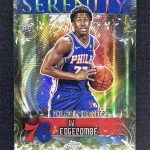 2025-26 Topps Chrome Vj Edgecombe #SY-13 Yellow Serenity Rookie RC 76ers /275