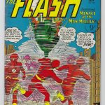 THE FLASH #144 1964 FINE MENACE OF THE MAN MISSILE