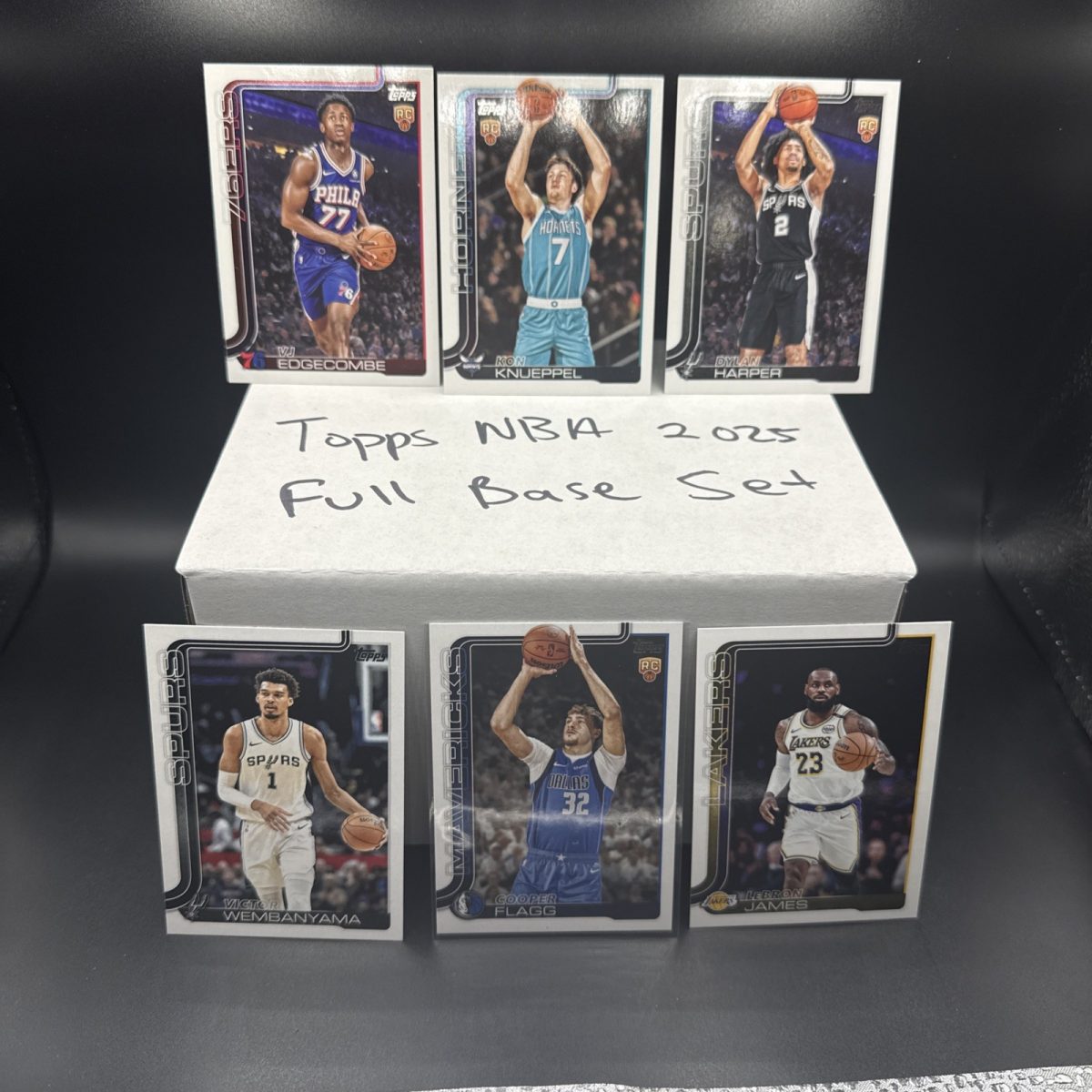 2025 Topps NBA Flagship Complete Set 1-300 COOPER FLAGG +5 RANDOM INSERTS! MINT