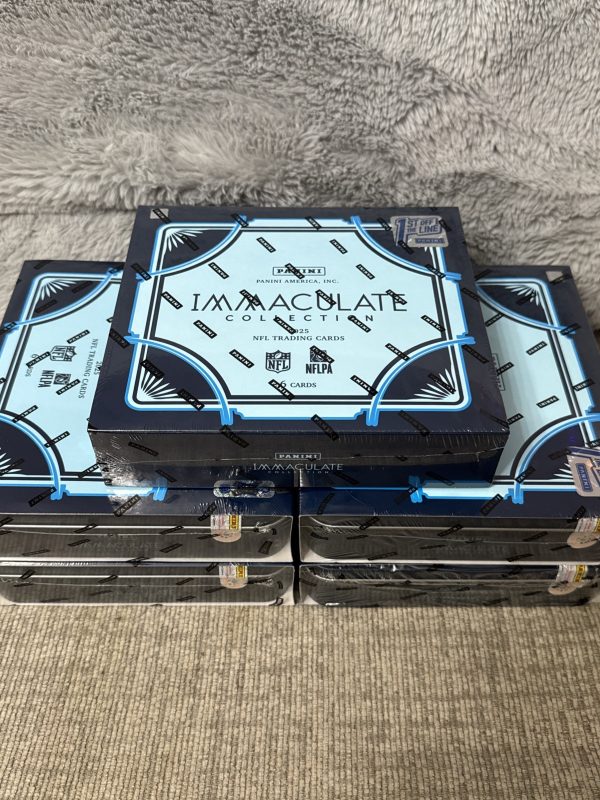 1x 2025 Panini Immaculate NFL FIRST OFF THE LINE Hobby Box Sealed NON REGULAR