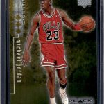 1998 UD Black Diamond Michael Jordan Triple Gold /1500 #5 Chicago Bulls NBA GOAT