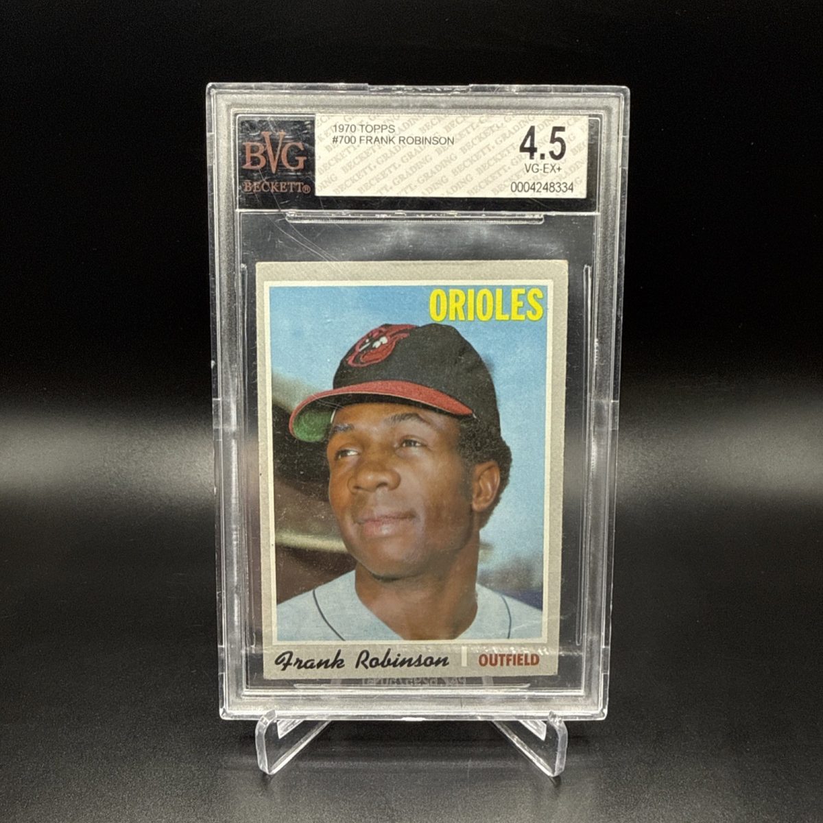 Frank Robinson 1970 Topps #700 BVG 4.5