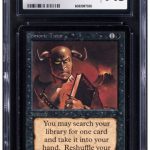 Magic: The Gathering Demonic Tutor Limited Edition (Beta) CGC NM+ 7.5