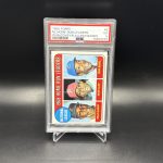 1969 Topps Set-Break # 6 NL Home Run Leaders PSA 5 EX MCCOVEY, Allen & BANKS