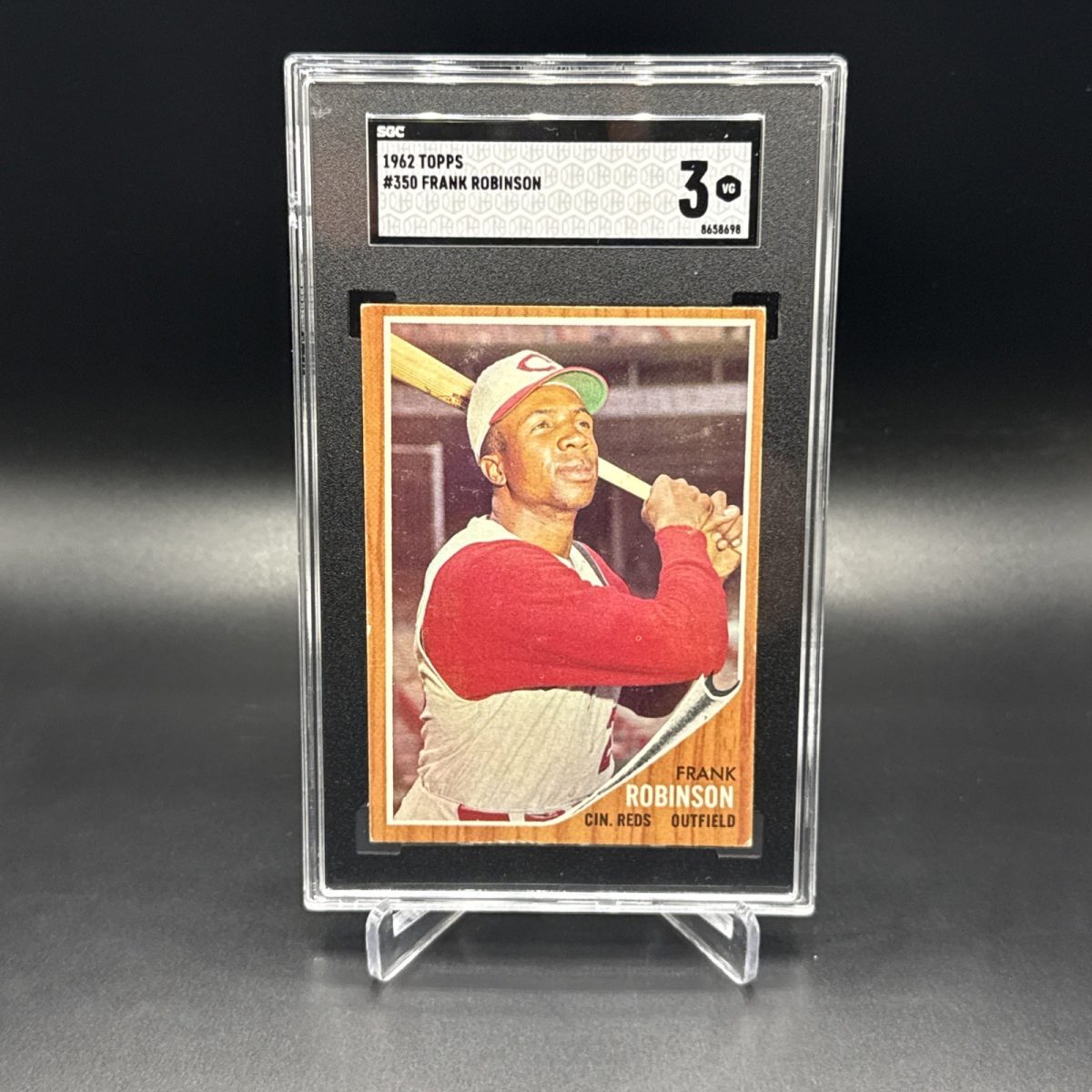 1962 Topps Frank Robinson #350 SGC 3 Very Good