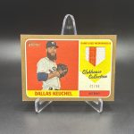 2018 TOPPS HERITAGE BASEBALL DALLAS KEUCHEL CLUBHOUSE COLLECTION JERSEY RELIC