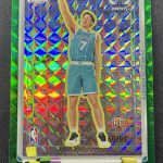 2025-26 Topps Chrome Kon Knueppel Green Geometric X's And Whoa's Rookie RC /99