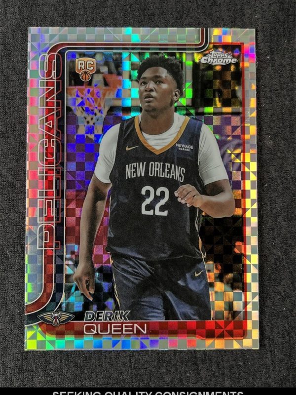 2025-26 Topps Chrome Basketball Derik Queen RC Rookie X-Fractor Refractor #263