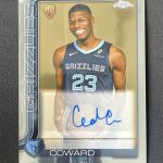 2025-26 Topps Chrome Basketball Cedric Coward RC Rookie Auto #TCAR-CC