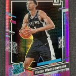2023-24 Panini Donruss Optic Victor Wembanyama Rated Rookie RC Pink Hyper Prizm