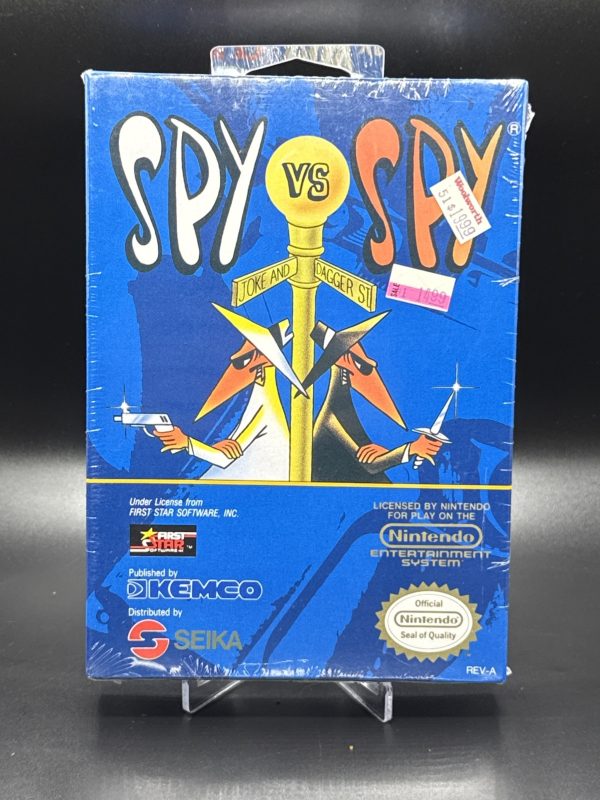 Spy Vs Spy Nintendo NES CIB RESEAL/NEW REV-A Mint