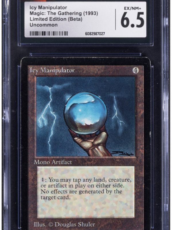 Magic: The Gathering Icy Manipulator Limited Edition (Beta) CGC EX/NM+ 6.5