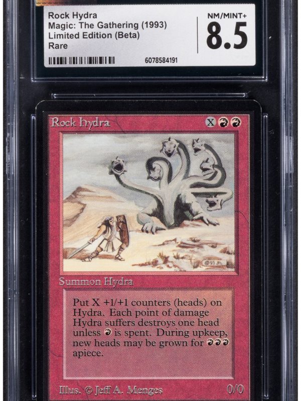 Magic: The Gathering Rock Hydra Limited Edition (Beta) CGC NM/Mint+ 8.5