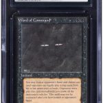 Magic: The Gathering Word of Command Limited Edition (Beta) CGC Near Mint+ 7.5