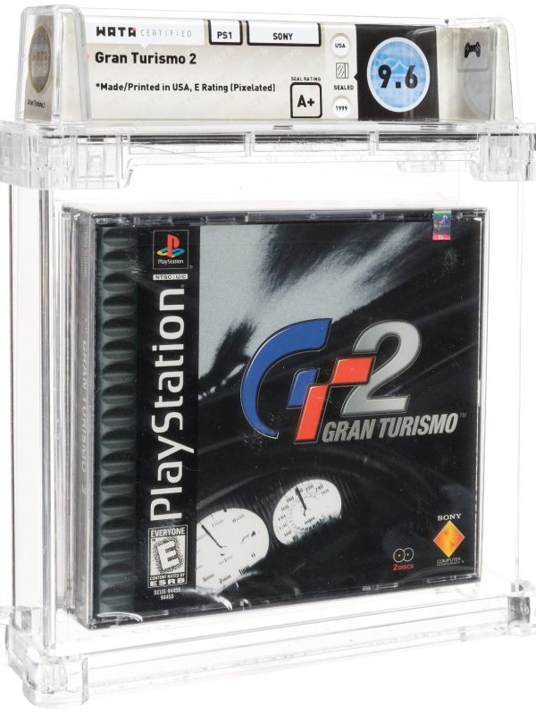 Gran Turismo 2 II New PlayStation 1 PS1 Sealed WATA VGA Grade 9.6 A+
