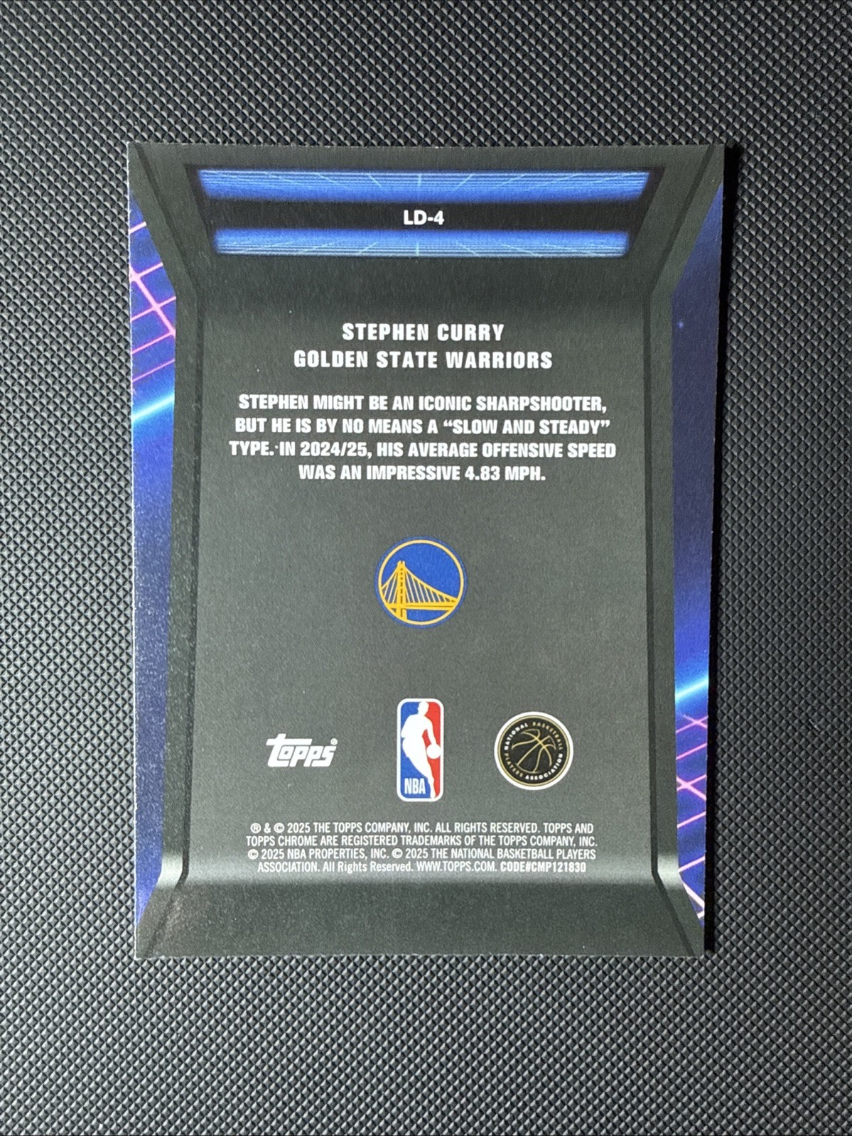 2025-26 Topps Chrome #LD-4 Stephen Curry Loading ...