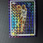 JA MORANT 2025-26 TOPPS CHROME X'S AND WHOA'S GEOMETRIC PURPLE REFRACTOR #/75