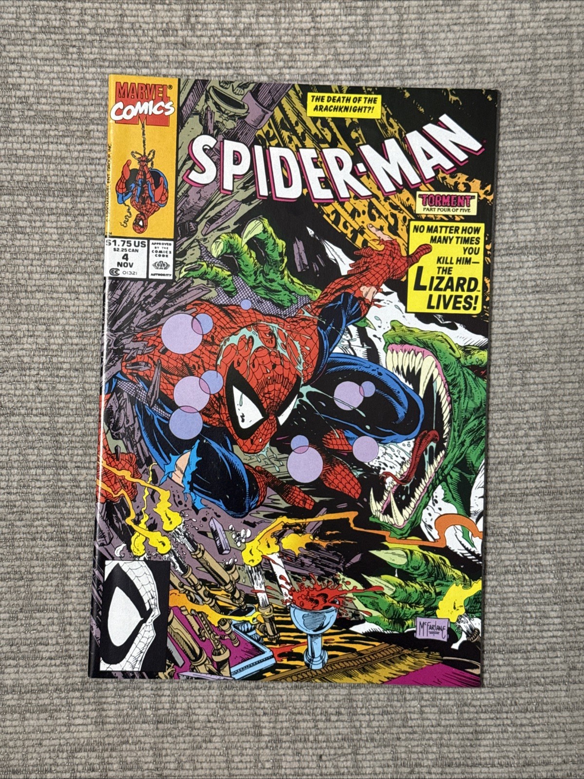 Spider-Man # 4 NM Marvel Comic Book McFarlane