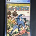 Space Adventures #14 CGC 6.0 - BLUE BEETLE Cover & Story - Charlton Comics 1956