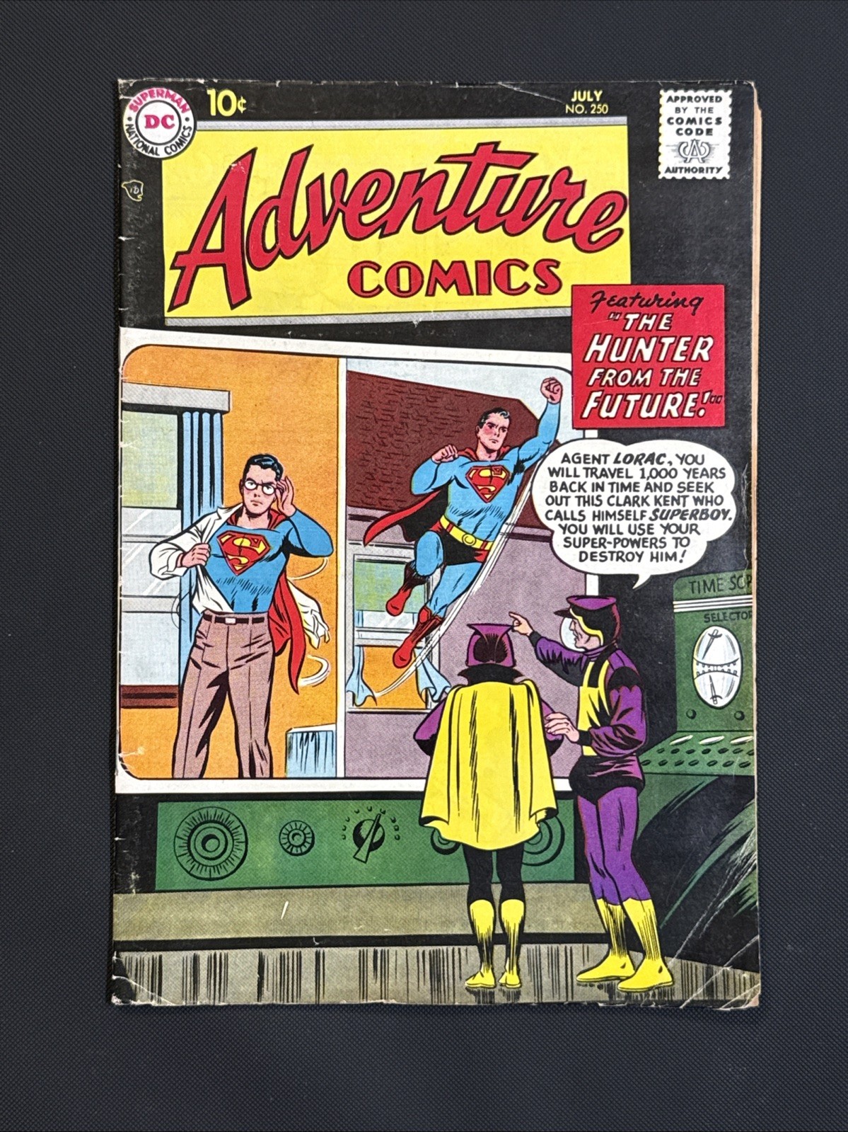 Adventure Comics #250 VG+/FN-