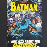 BATMAN #211 DC Comics 1969 Big Blow Off FN+