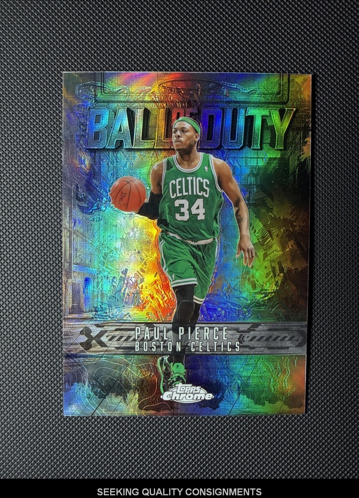 2025-26 Topps Chrome - Ball of Duty Paul Pierce #BD-19 Refractor