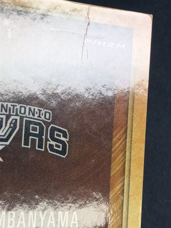 2023-24 Panini Contenders Optic Victor Wembanyama #1 RC Rookie Gold Rush SP