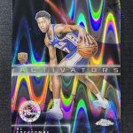 2025-26 Topps Chrome Vj Edgecombe #AC-13 Raywave Activators Rookie RC &01271