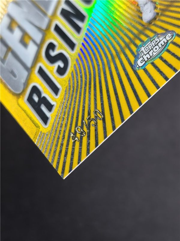 2025-26 Topps Chrome-Generation Rising Dylan Harper #GR-2 Gold Refractor/50 (RC)