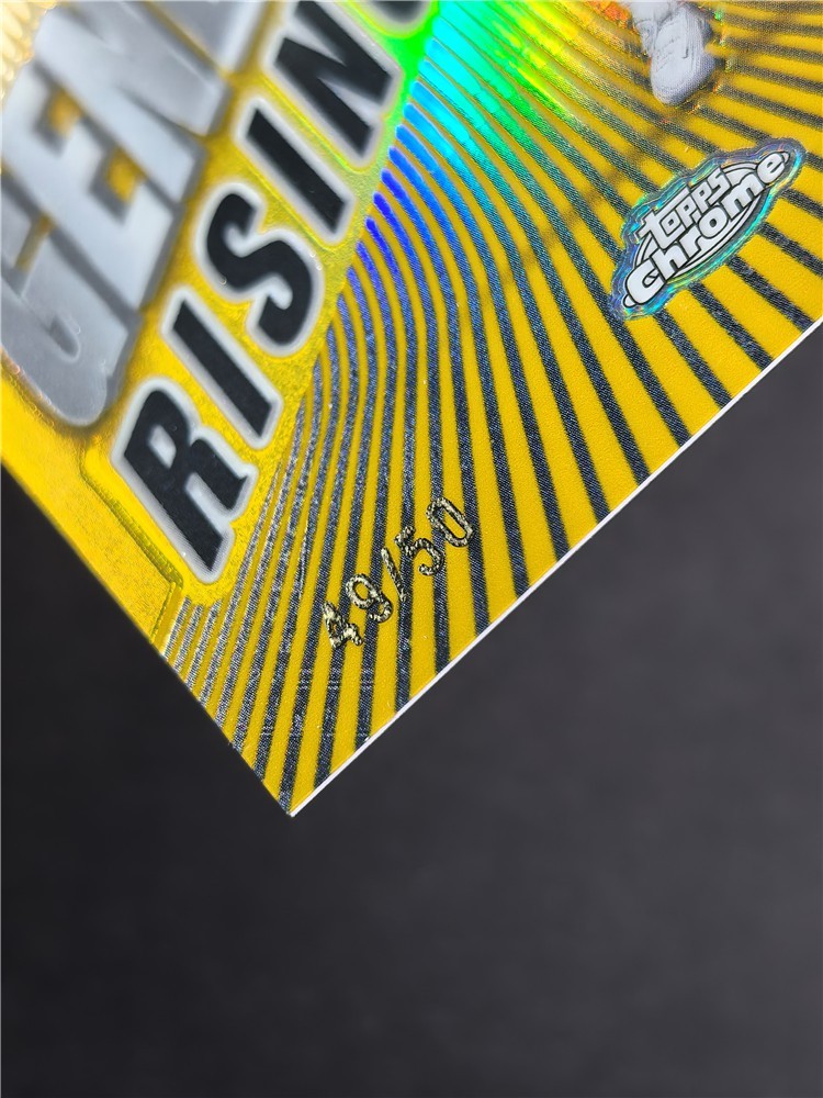 2025-26 Topps Chrome-Generation Rising Dylan Harper #GR-2 Gold Refractor/50 (RC)