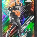 2025-26 Topps Chrome Basketball Go Time Teal Refractor 118/299 Victor Wembanyama