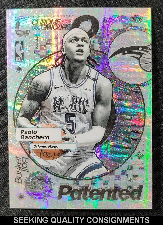 PAOLO BANCHERO 2025-26 TOPPS CHROME BASKETBALL PATENTED #PD-6 MAGIC SP CASE HIT