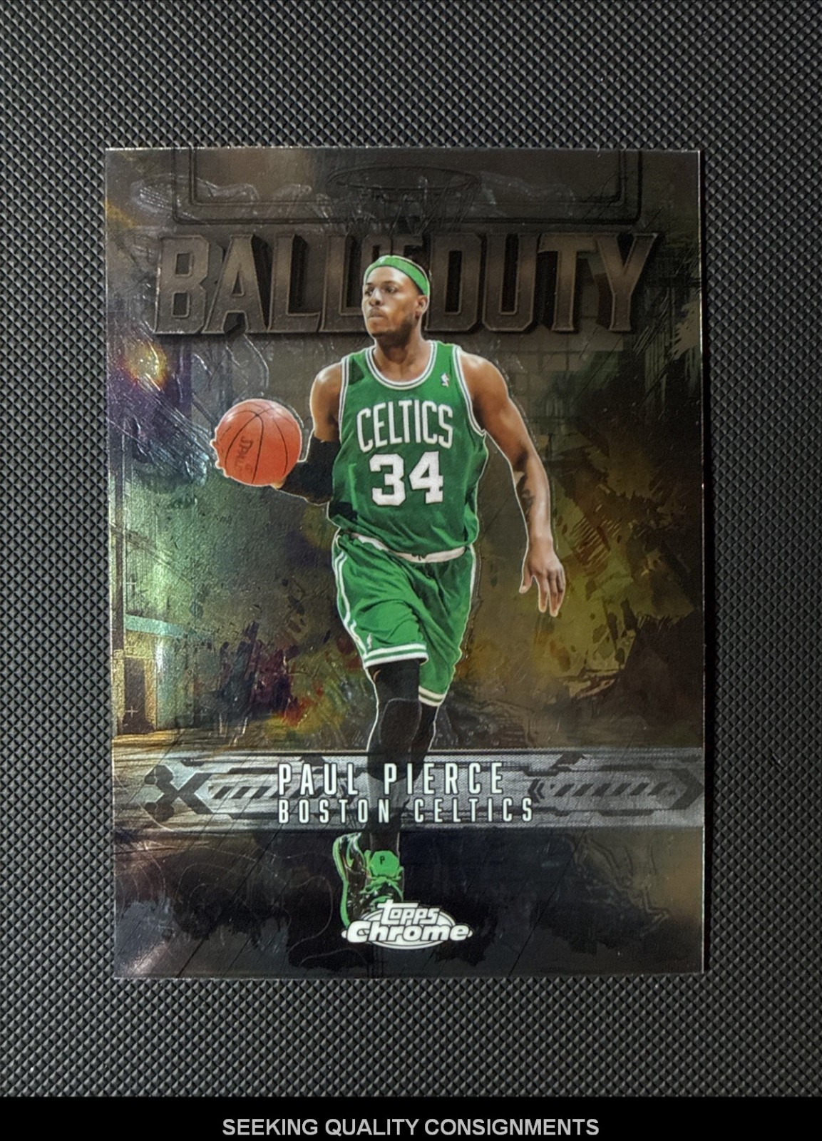 2025-26 Topps Chrome Paul Pierce Ball of Duty #BD-19 Celtics