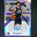 2025-26 Topps Chrome Walter Clayton Jr. RC Rookie Next Stop Auto Refractor