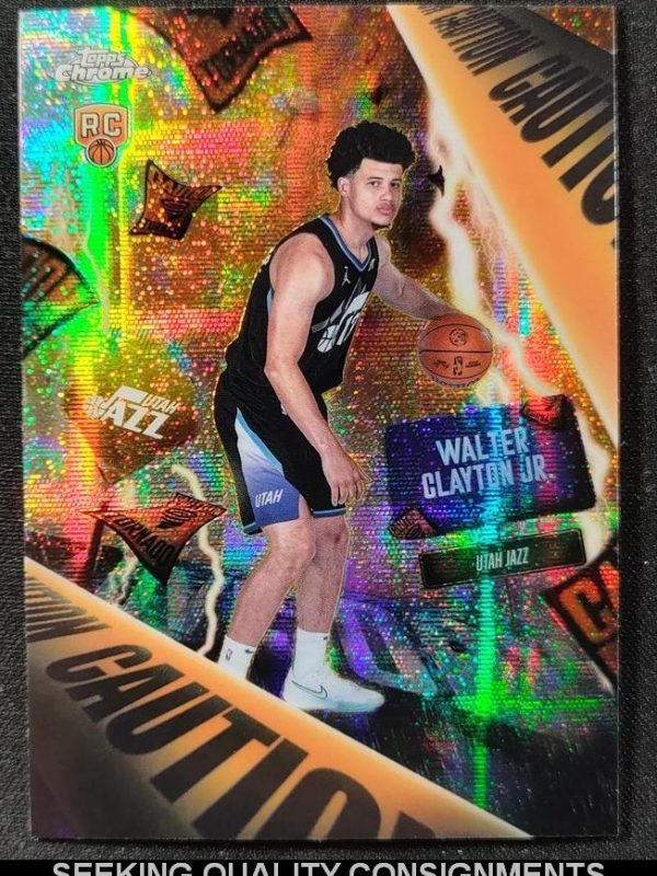 2025-26 Topps Chrome Walter Clayton JR Advisory #AD-12 Rookie RC Case Hit SSP