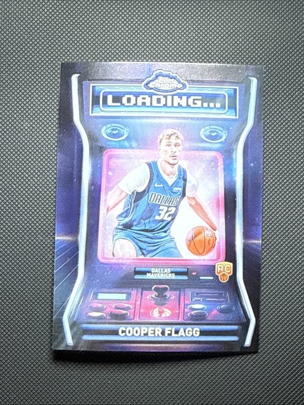 2025-26 Topps Chrome Basketball Cooper Flagg Loading Rookie Card #LD-11 RC