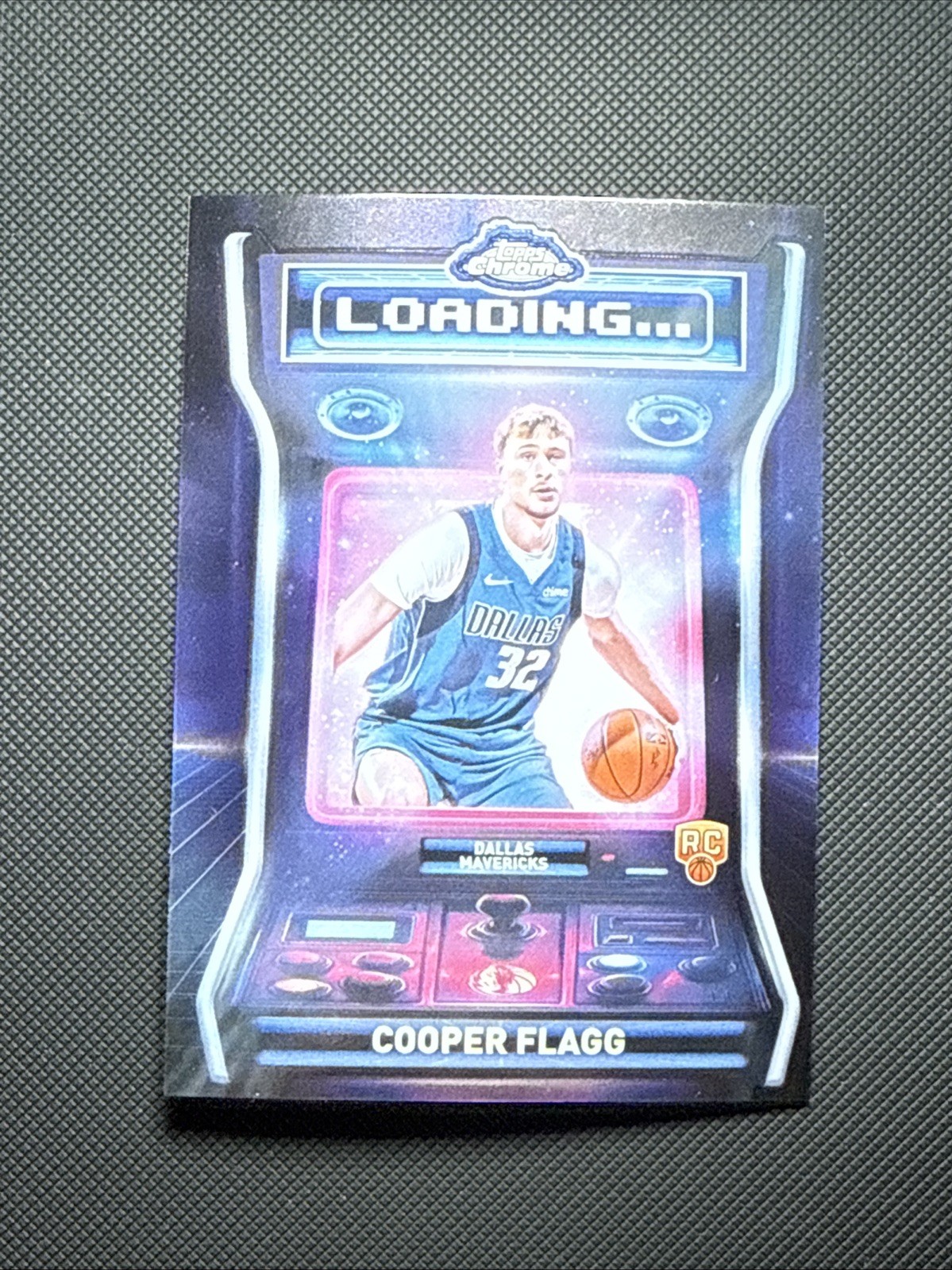 2025-26 Topps Chrome Basketball Cooper Flagg Loading Rookie Card #LD-11 RC