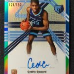 2025-26 Topps Chrome Next Stop Signatures Cedric Coward Blue Refractor /150 Auto