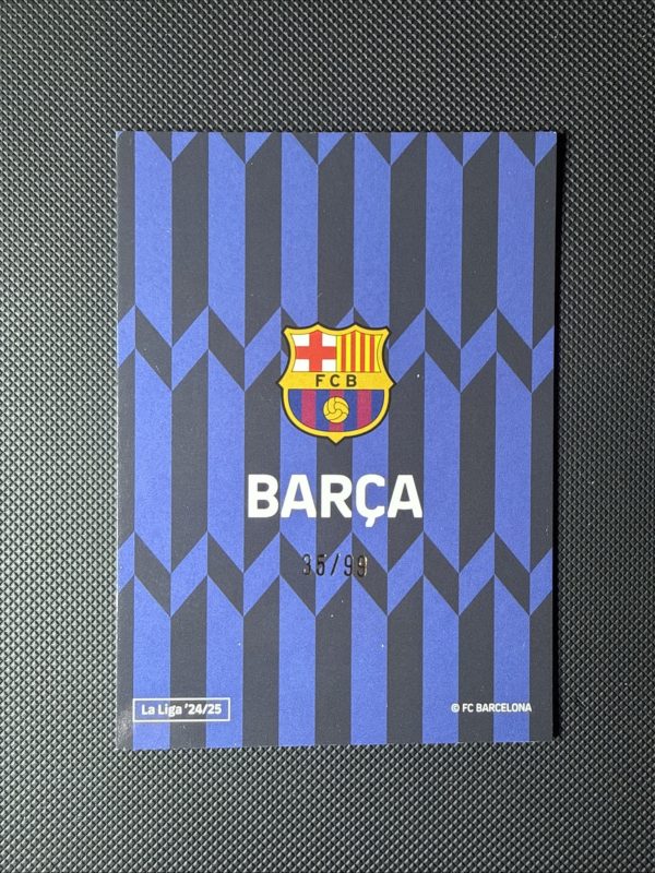 2025 La Liga Elevencard Barcelona LAMINE YAMAL Stained Glass Purple #/99