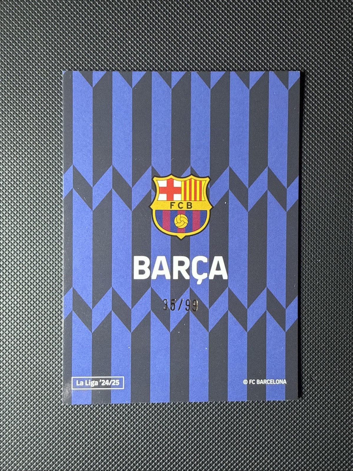 2025 La Liga Elevencard Barcelona LAMINE YAMAL Stained Glass Purple #/99