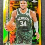2025-26 Topps Chrome - Giannis Antetokounmpo True Gold Refractor /275 #137