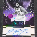 2024-25 Panini Noir Midnight Signatures Karl Anthony-Towns Auto /49