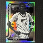 2025-26 Topps Chrome Basketball ACE BAILEY #255 Rookie Negative Refractor