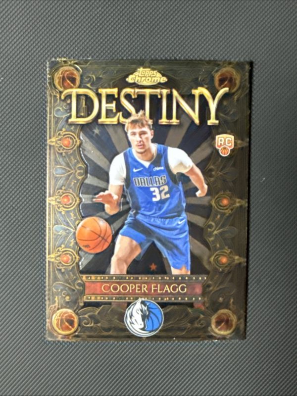 2025-26 Topps Chrome - Cooper Flagg #D-1 Destiny Dallas Mavericks (RC)